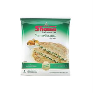 Picture of Shana Frozen Stuffed Paratha Aloo Palak 4PCS